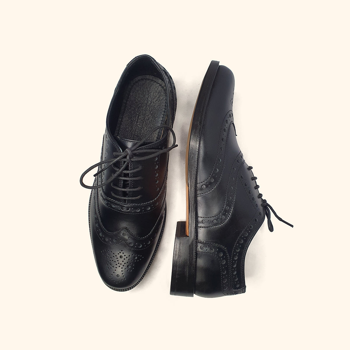 XAVIER - Men's Leather Sole Wingtip