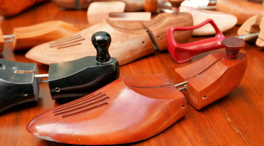 Shoe Trees are essential to maintain a shoe's shape.