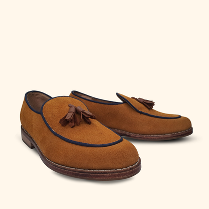 DIEGO - Men's Suede Tassel Loafers