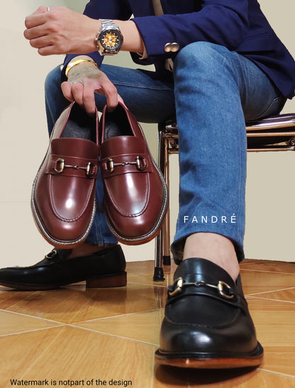 ANDRES - Men's Horsebit Loafers